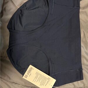 Navy Blue High-Waisted Briefs